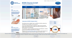 Desktop Screenshot of bode-chemie.com